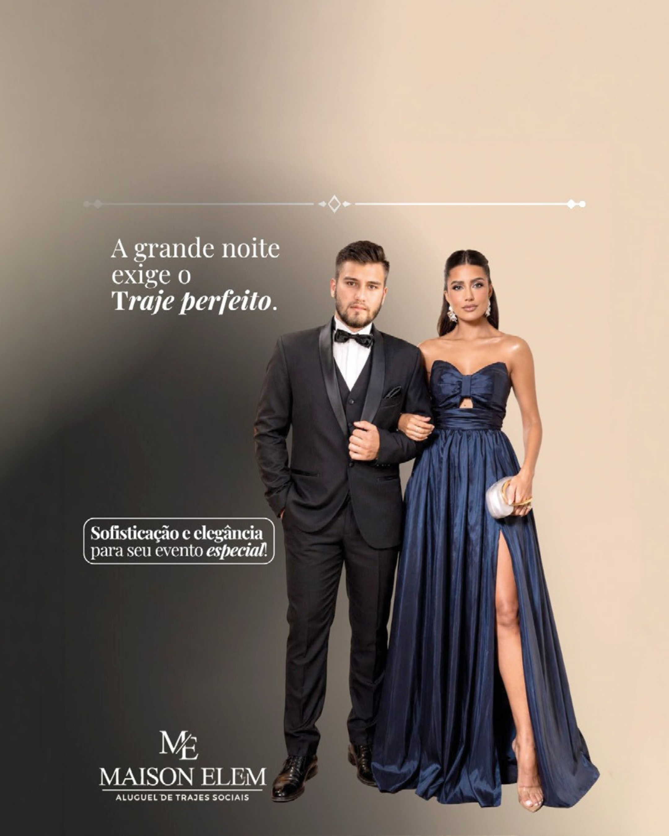 Você sabe como escolher o traje ideal para valorizar sua imagem e se destacar no Baile de Gala?